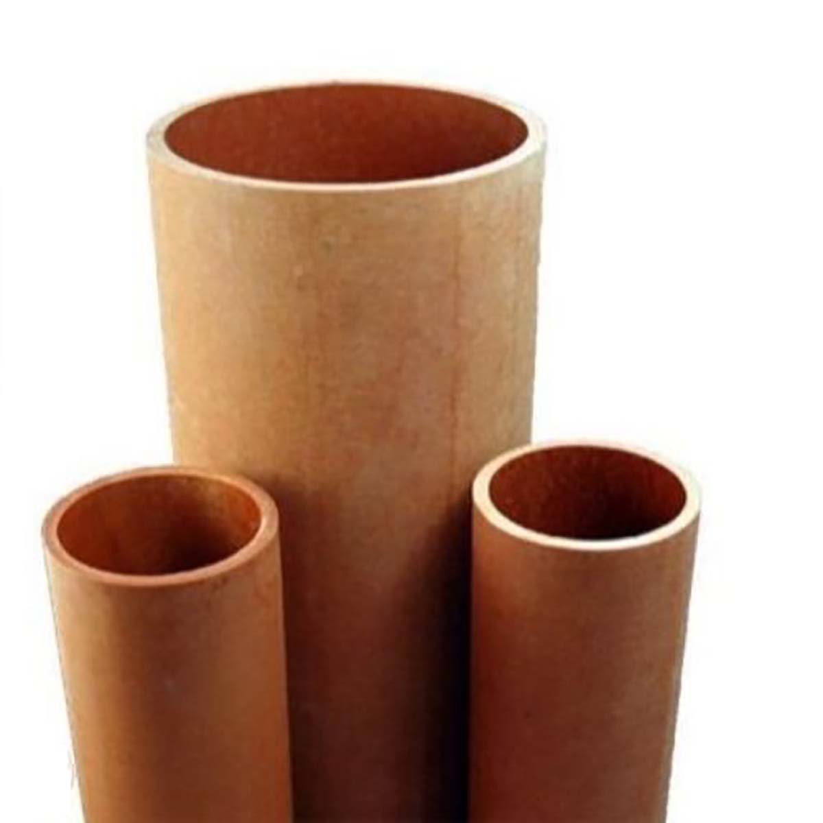 RS PRO Brown Laminated Plastic Round Paper Laminated Plastic, 1.4 m x 8 mm OD x 6.1 mm ID x 8mm Synthetic Resin Bonded
