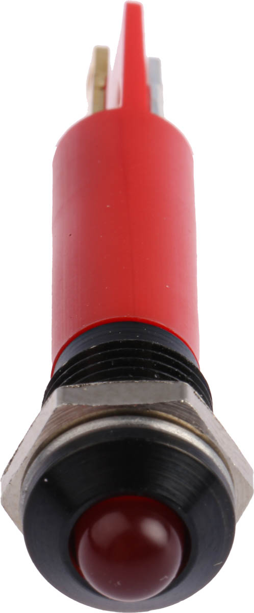 203-795 RS PRO Red Panel Mount Indicator, 24V dc, Solder Tab Termination