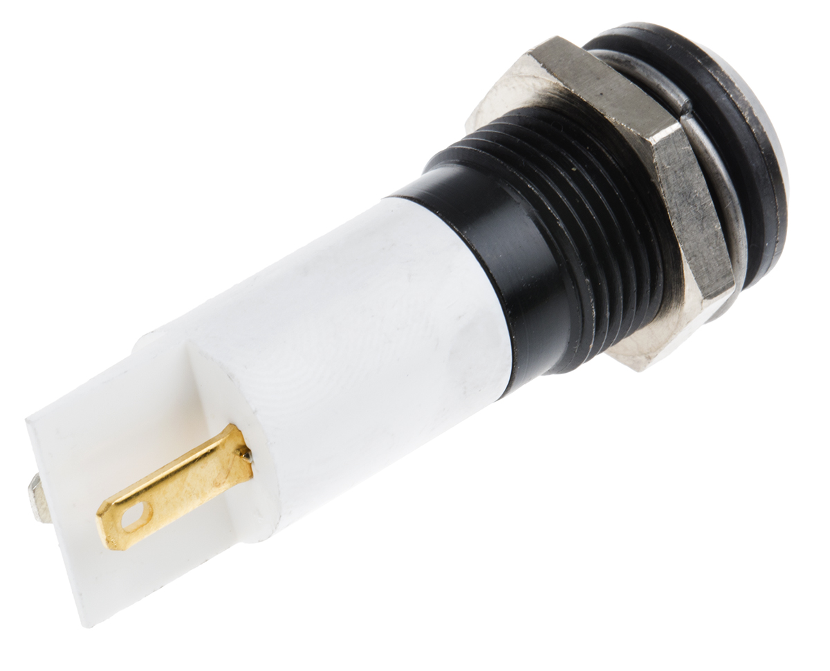 203-874 RS PRO White Panel Mount Indicator, 24V dc, IP67