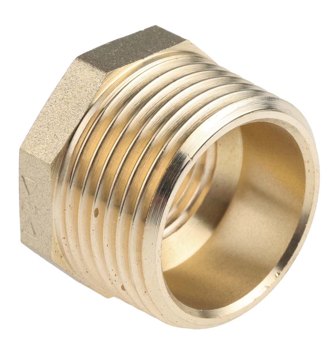RS PRO Threaded Fitting, Straight 1In Reducer Bush, Male BSP 1 in to Female BSP 1/2 in