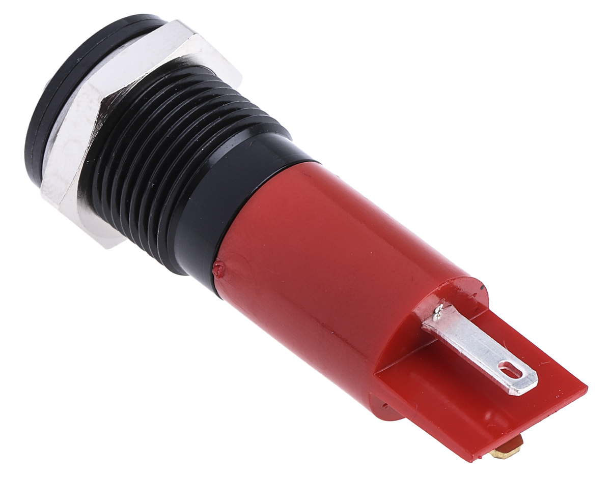 203-975 RS PRO Red Panel Mount Indicator, 24V dc, IP67