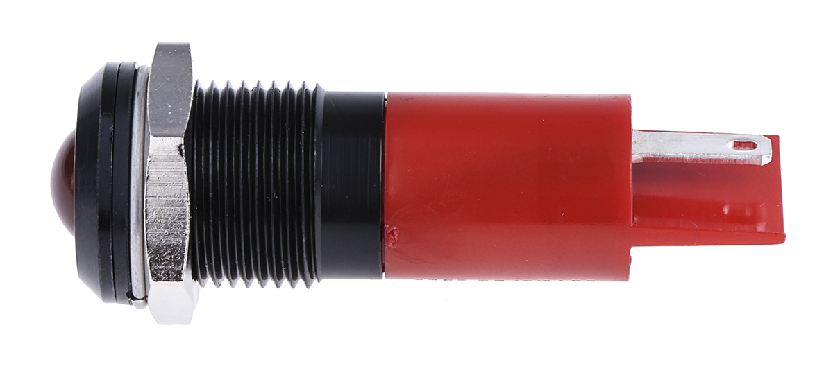 203-975 RS PRO Red Panel Mount Indicator, 24V dc, IP67