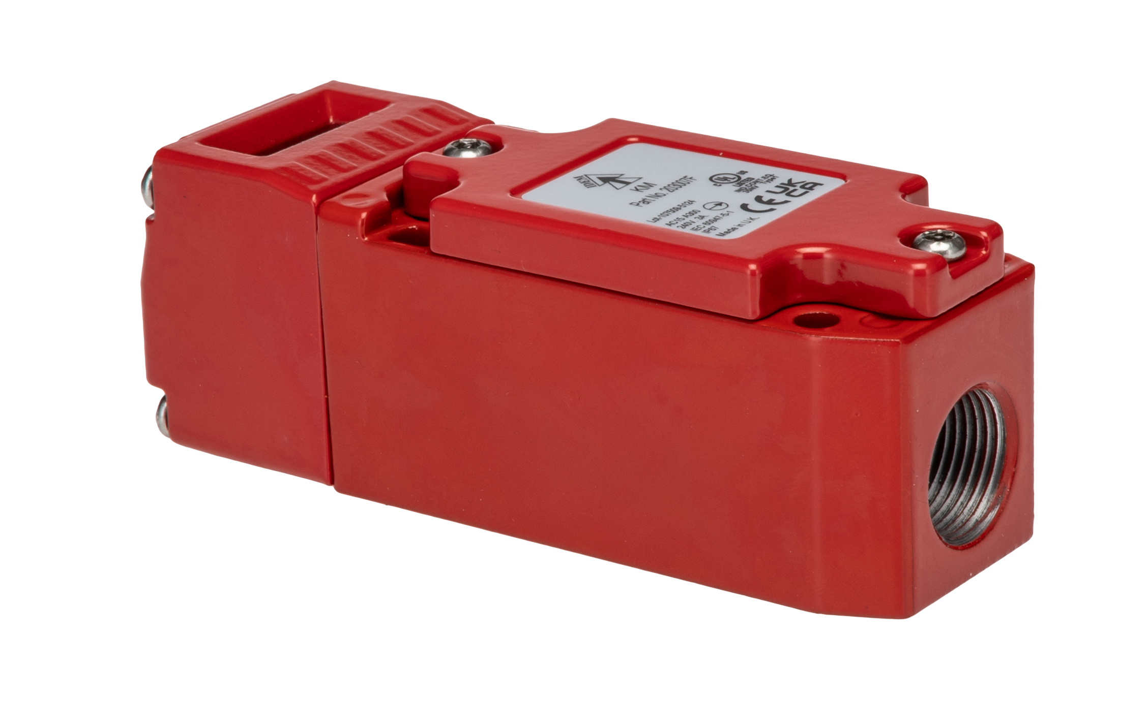203007f IDEM KM Safety Interlock Switch, Key Actuator Included, Metal, Interlock