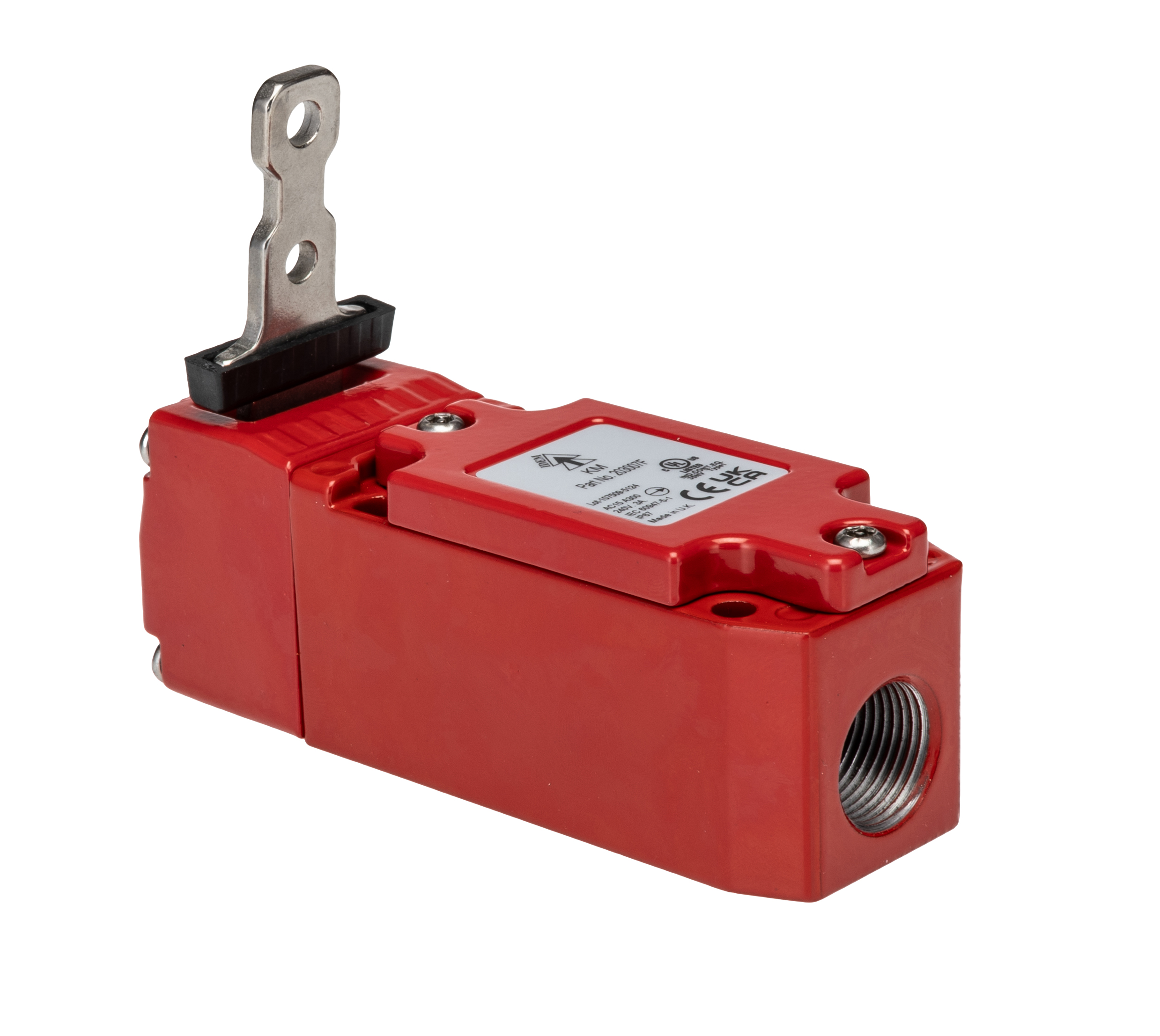 203007f IDEM KM Safety Interlock Switch, Key Actuator Included, Metal, Interlock