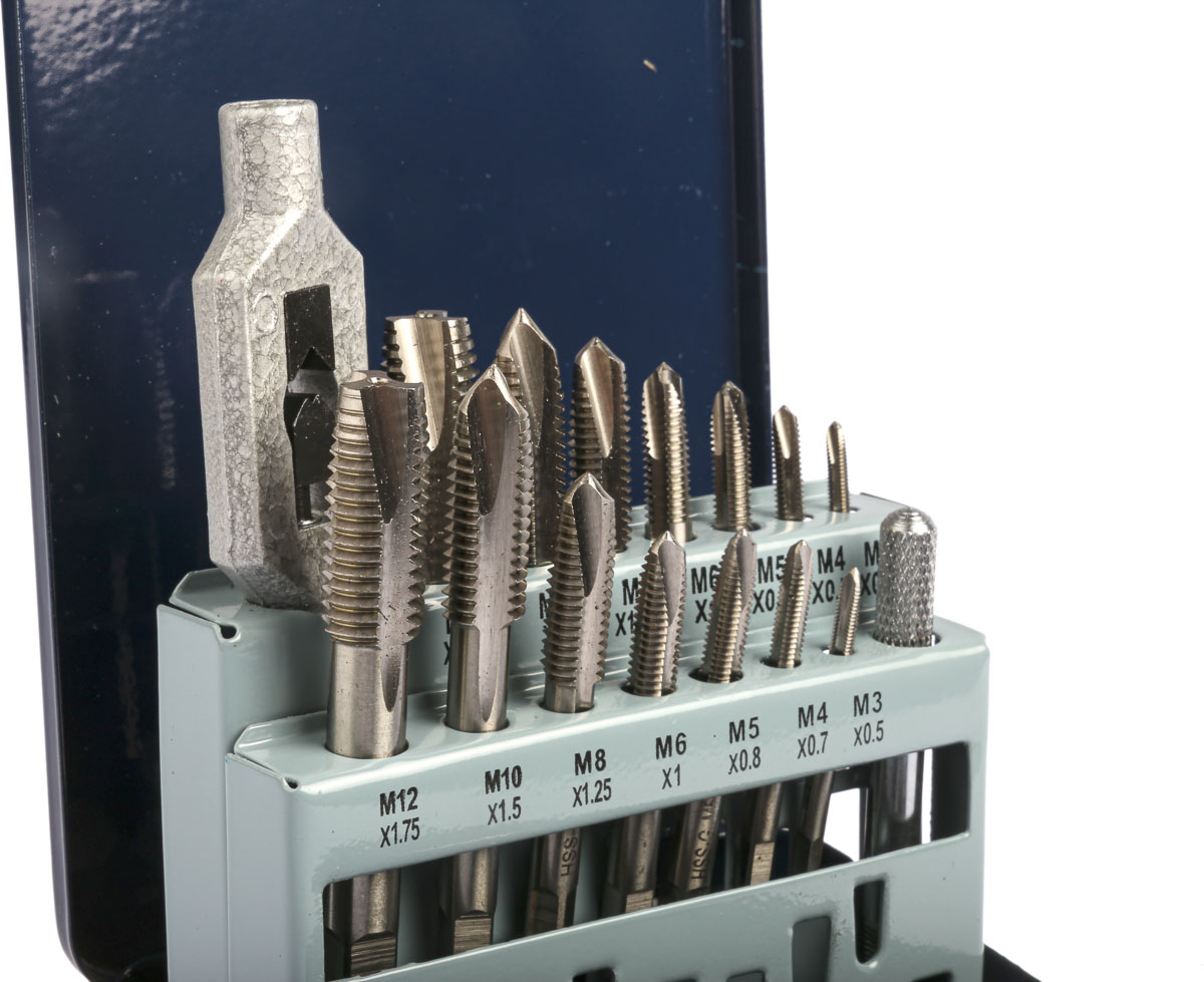 20331 EVENTUS Tap Set, M12 Thread, Metric Standard, Machine Tap
