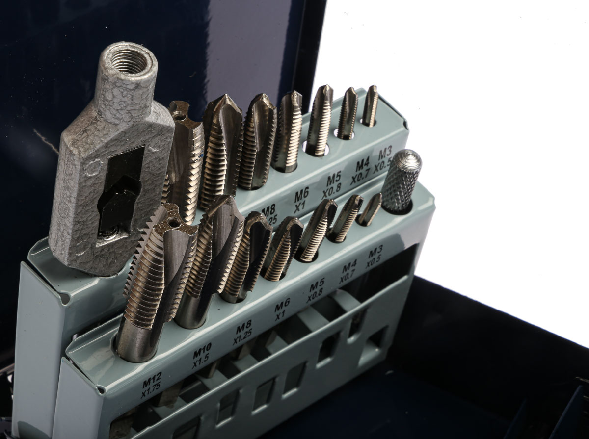 20331 EVENTUS Tap Set, M12 Thread, Metric Standard, Machine Tap