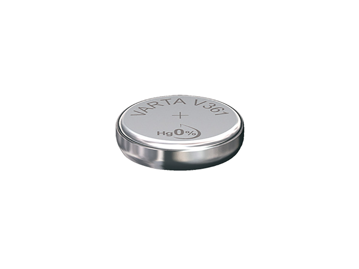 Varta Button Battery, 1.55 V, 7.9 mm Diameter