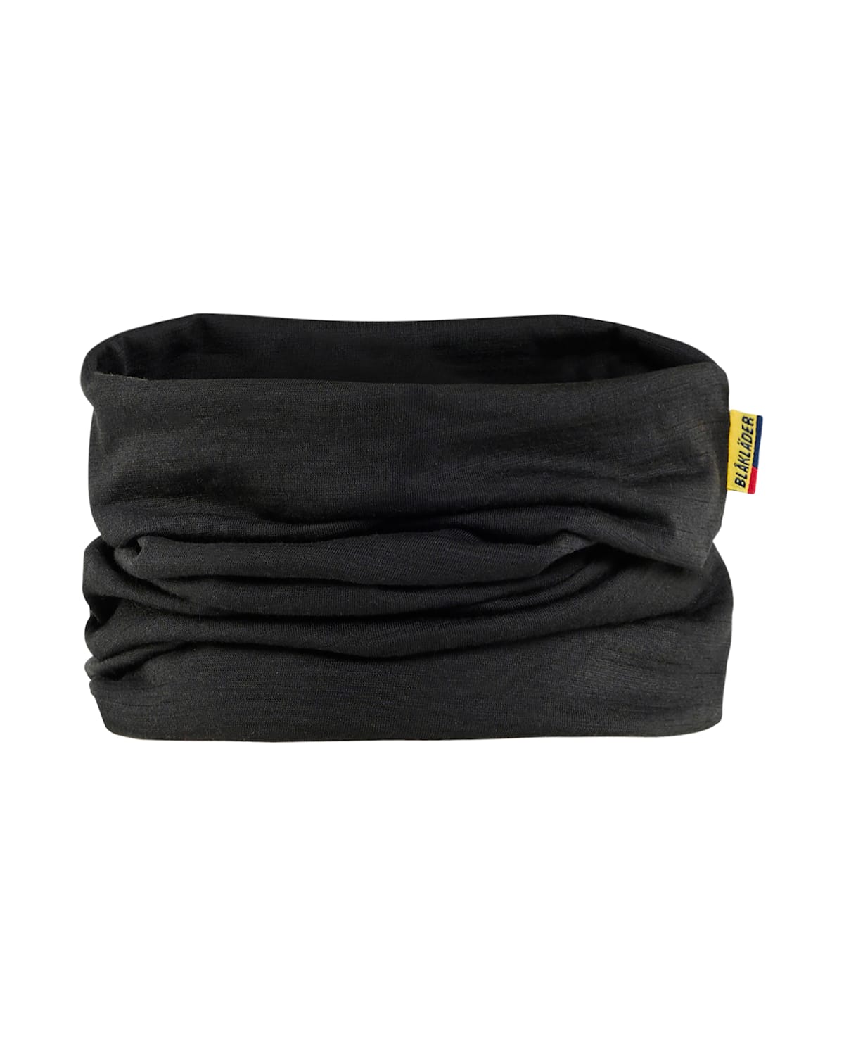 Blaklader Black Merino Wool, Polyamide Neck Scarf, One Size