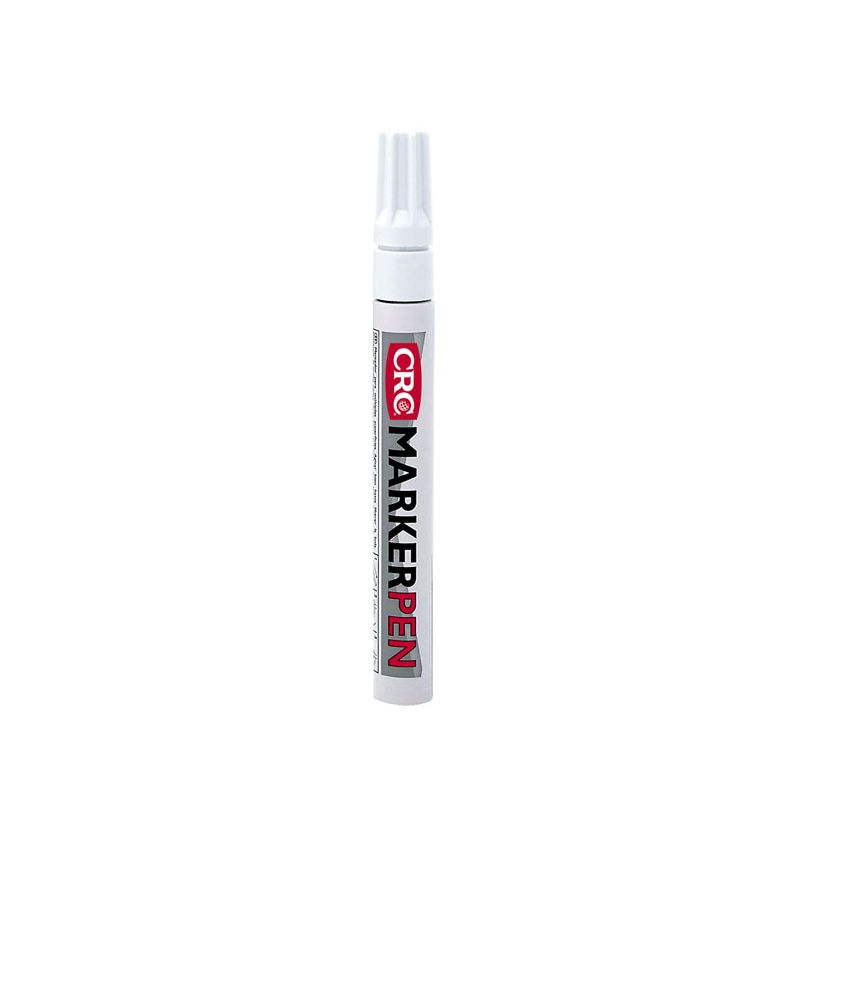 CRC 3 mm Tip White Marker Pen