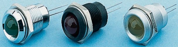 RS PRO Yellow Panel Mount Indicator, 2V dc