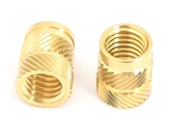204-0617 RS PRO Brass Threaded Insert, 6.3 mm diameter 5.6 mm 8.2 mm