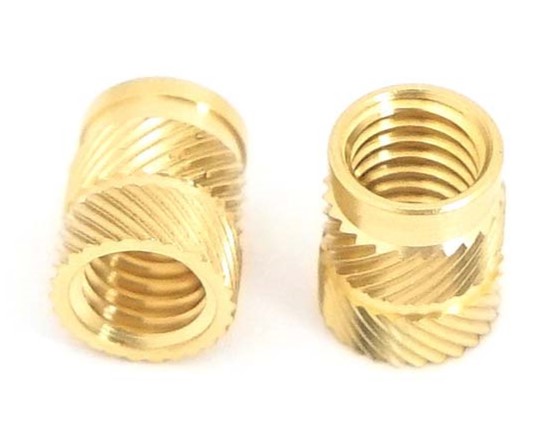 204-0618 RS PRO Brass Threaded Insert, 7.1 mm diameter 6.4 mm 9.5 mm