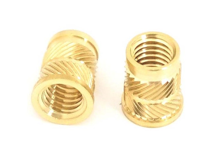 204-0620 RS PRO Brass Threaded Insert, 5.5 mm diameter 4 mm 5.7 mm