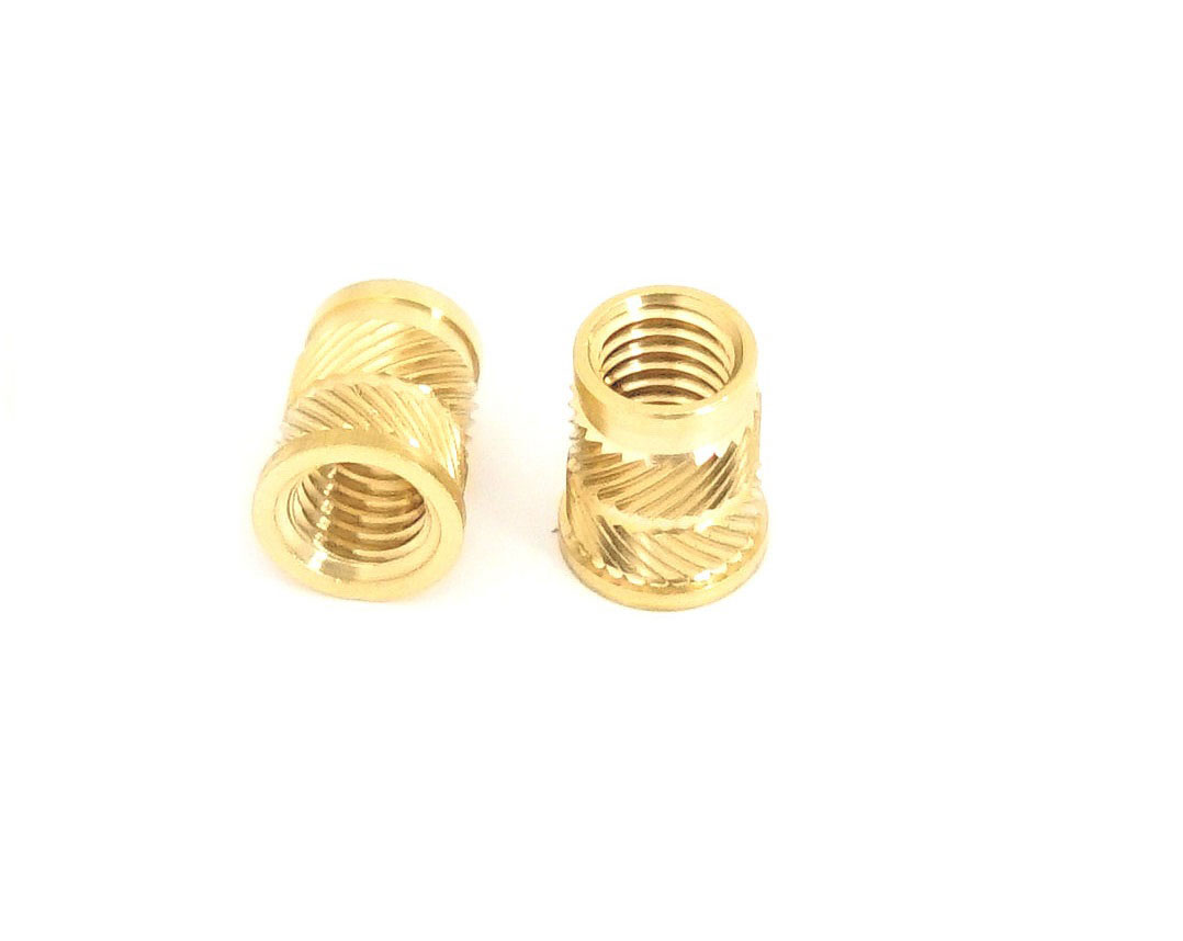 204-0622 RS PRO Brass Threaded Insert, 7.9 mm diameter 6.4 mm 9.5 mm