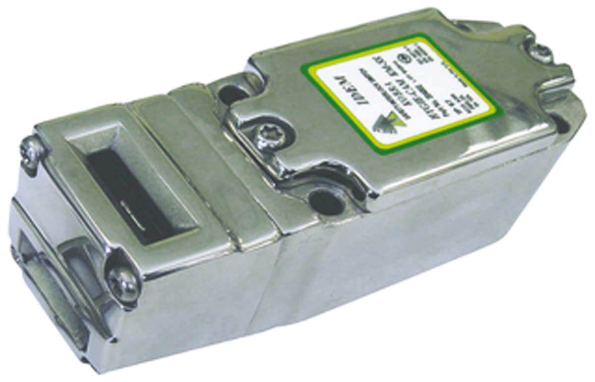 IDEM Kobra Safety Interlock Switch, Keyed Actuator Included, Stainless Steel, Interlock
