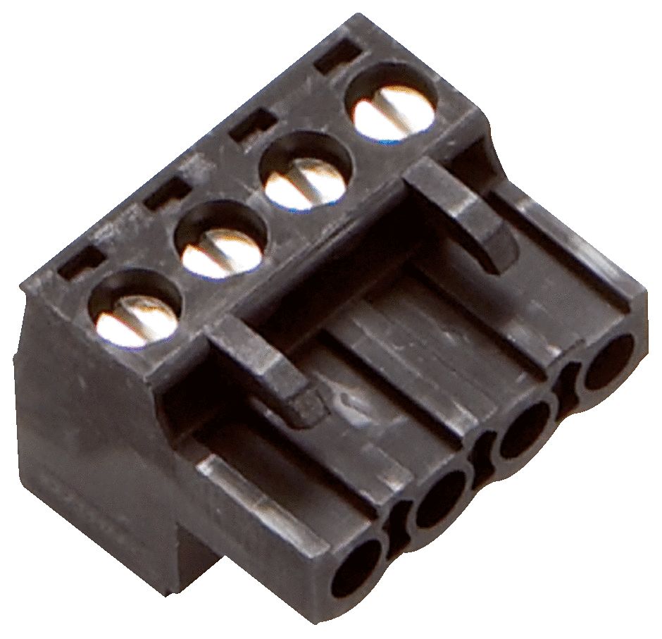 SICK 20458 Series Terminal Block Connector, 4-Way, 2.5mm² Wire Screw