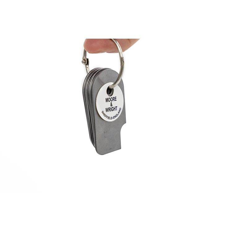 204ma Moore & Wright, 16 Blades Radius & Contour Gauge