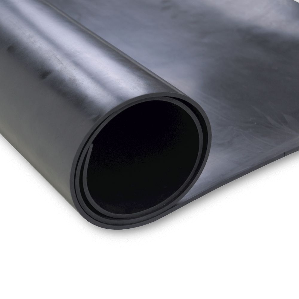 RS PRO Black Nitrile Rubber Sheet, 1 m x 1.4m x 1 mm, 13MPa, 80 °C