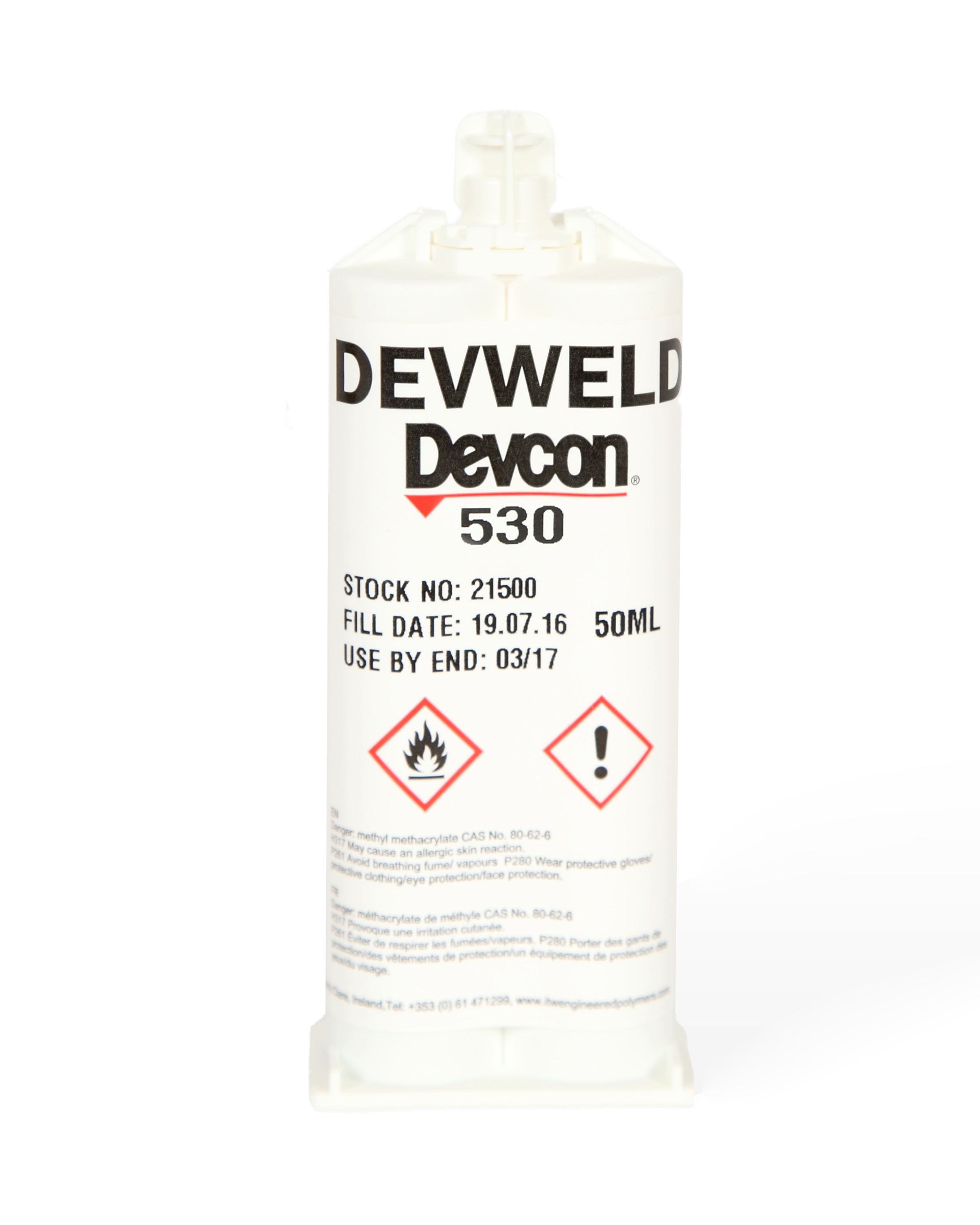 ITW Devcon Devweld 530 Paste Adhesive, 50 ml