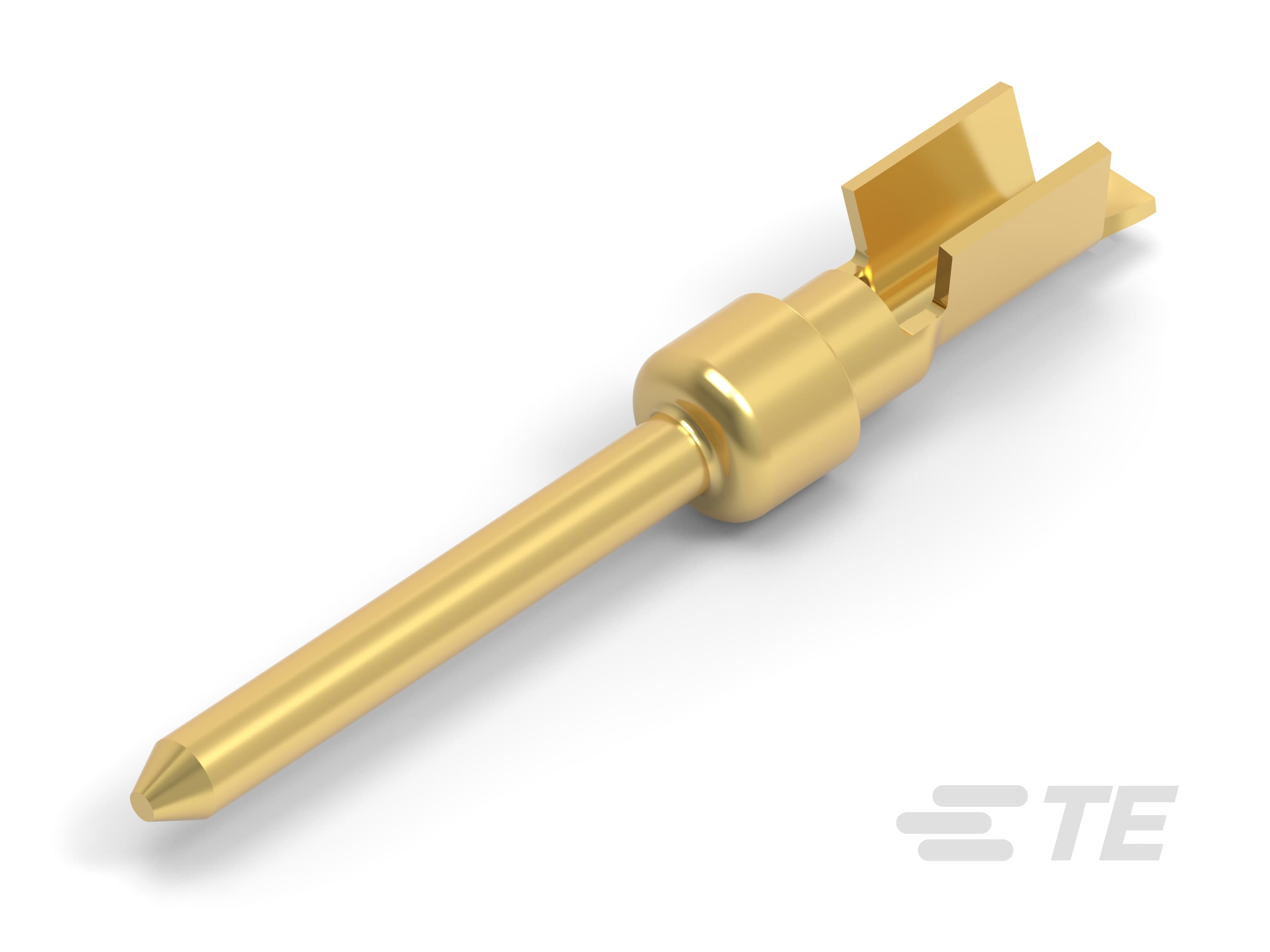 TE Connectivity, 2052 Series, size 20 Male Crimp D-Sub Connector Contact, Gold Flash Signal 24 AWG