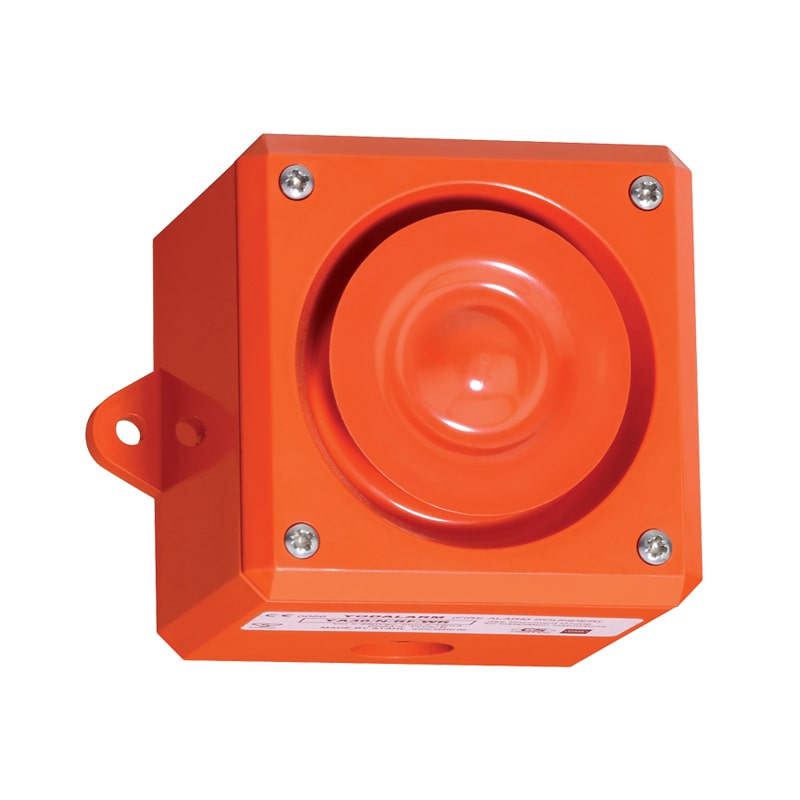 Moflash YO3IS Series Base Sounder Wall, Bulkhead Mount, IP66, DC 26.4V, 32-Tone 98 dB @ 1m