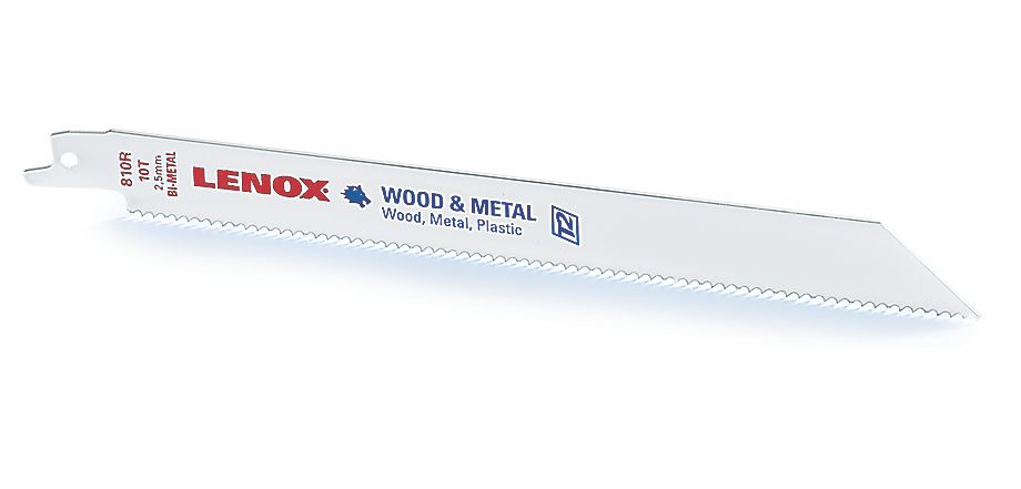 Lenox, 24 Teeth Per Inch Wood, Fire Rescue, Cast Iron, Contour Metal, Thick Metal, Nail Embedded Wood, Cultured Marble,