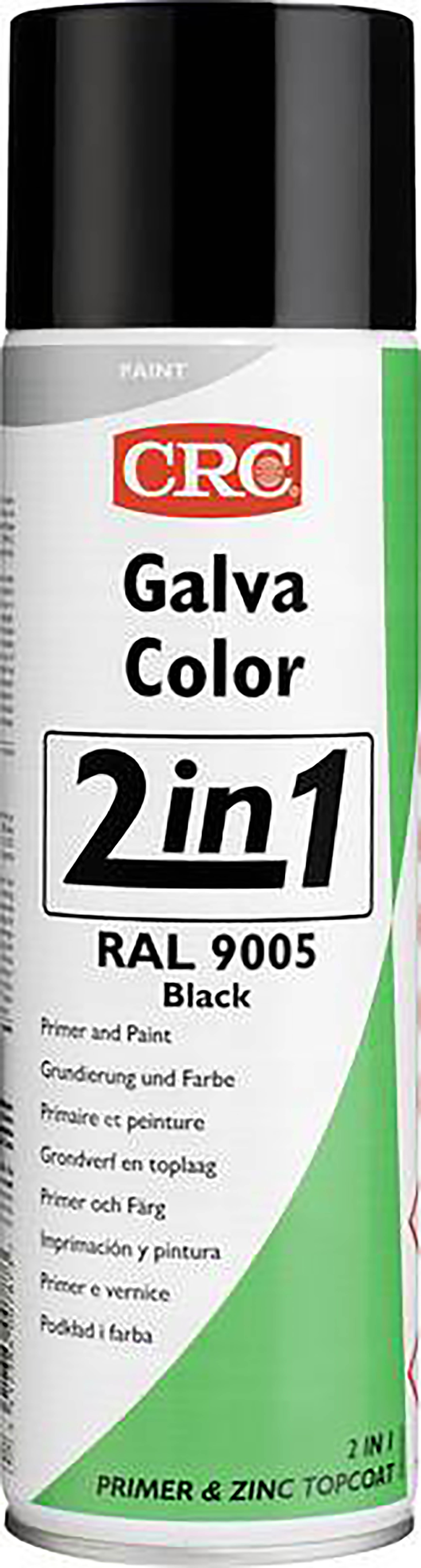 CRC Black 500 ml Can GALVACOLOR 9005 Rust & Corrosion Inhibitor