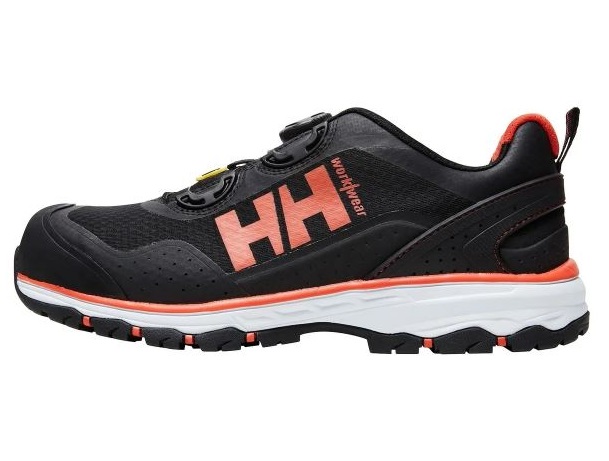 Helly Hansen Chelsea Evolution Boa Men's Black, Orange Toe Capped Safety Shoes, UK 8, EU 42