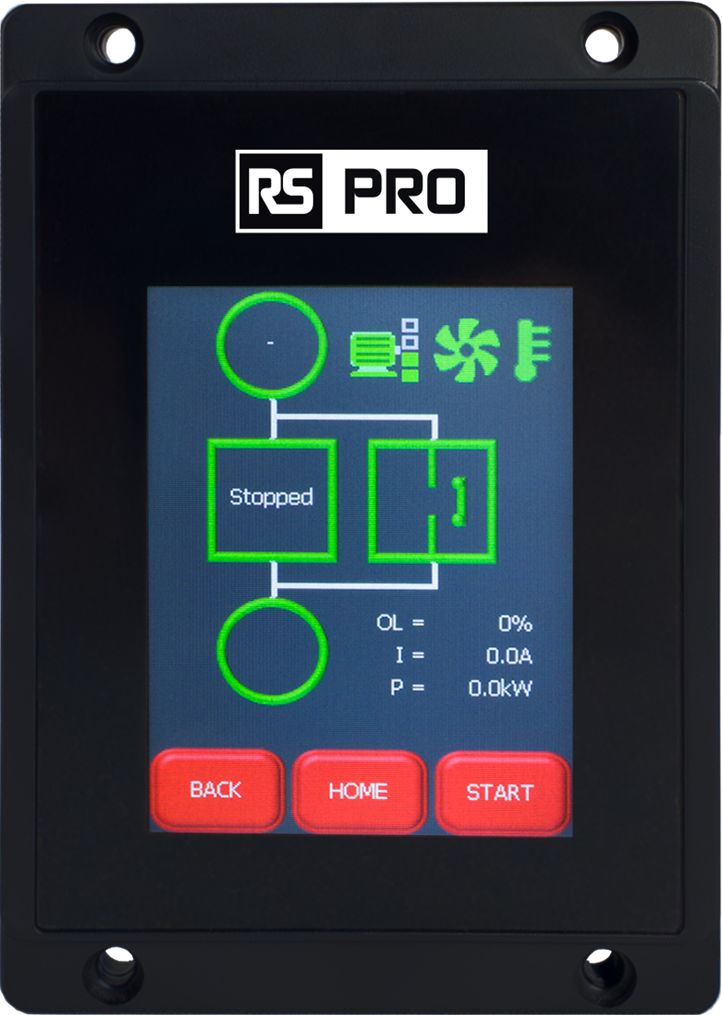 RS PRO Black Wired RJ45 Numeric Keypad