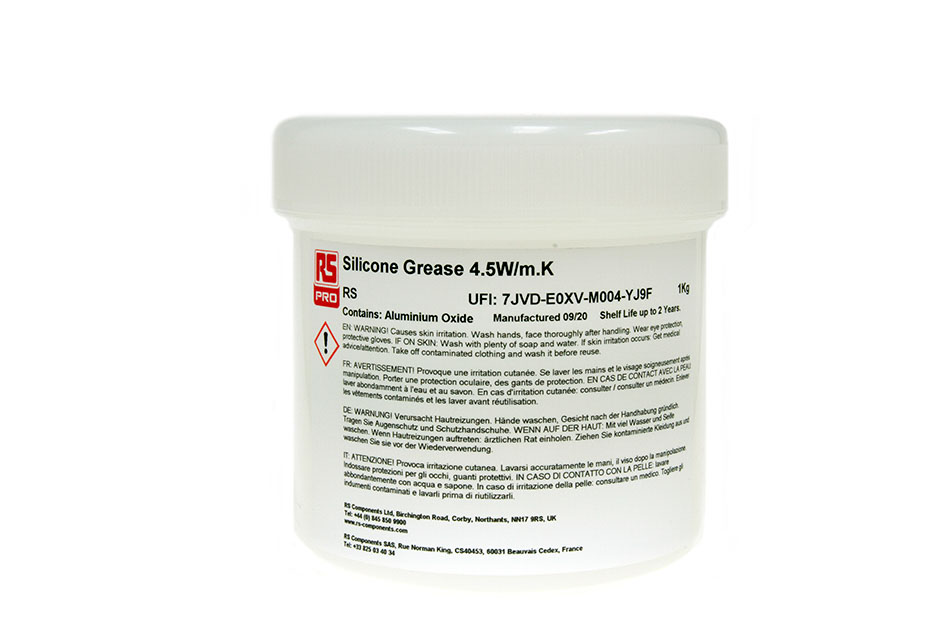 RS PRO Grease, 4.5 W/mK