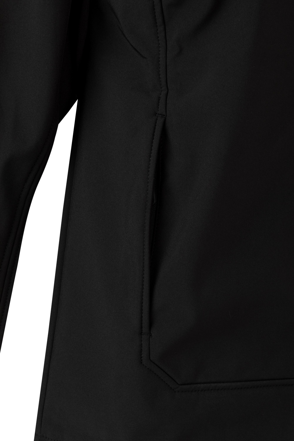 206005_00_m Velilla 206005 2 Black, Comfortable, Soft Jacket Zipper, M 1 EA