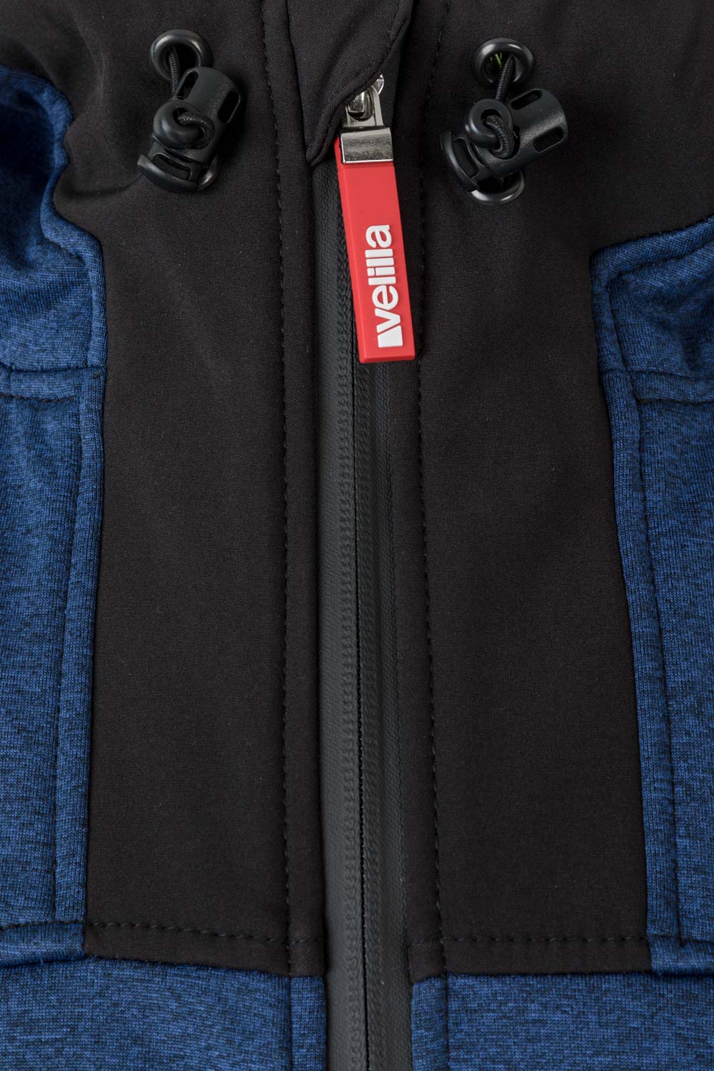 206007_7100_s Velilla 206007 2 Black, Blue, Comfortable, Soft Jacket Button, S 1 EA