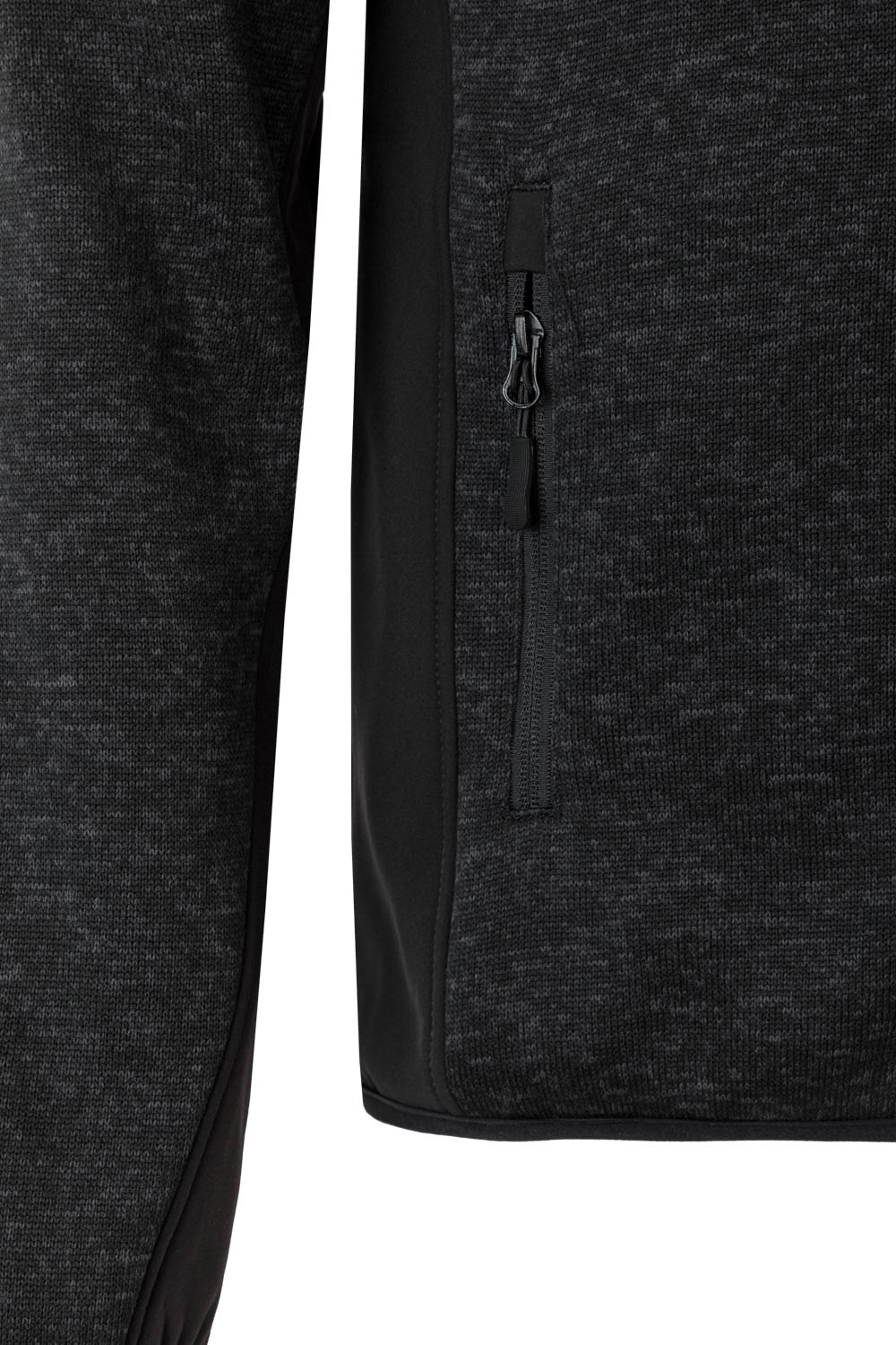 206008_0000_m Velilla 206008 Black, Soft, Comfortable Jacket Zipper, M 1 EA