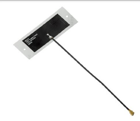 Molex 206560-0300 Square Omni-Directional GPS Antenna with UFL/IPEX MHF Connector, GPS