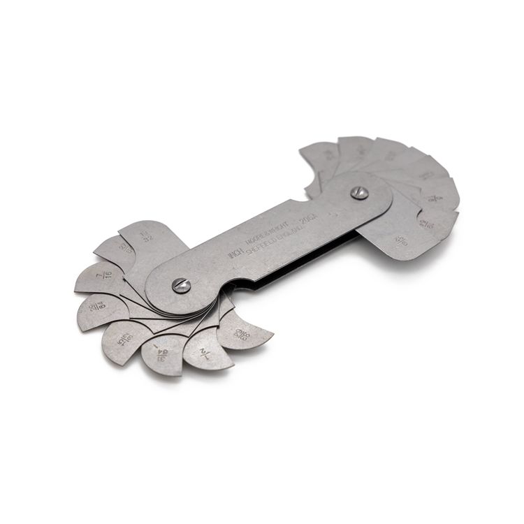 206a Moore & Wright Radius & Contour Gauge