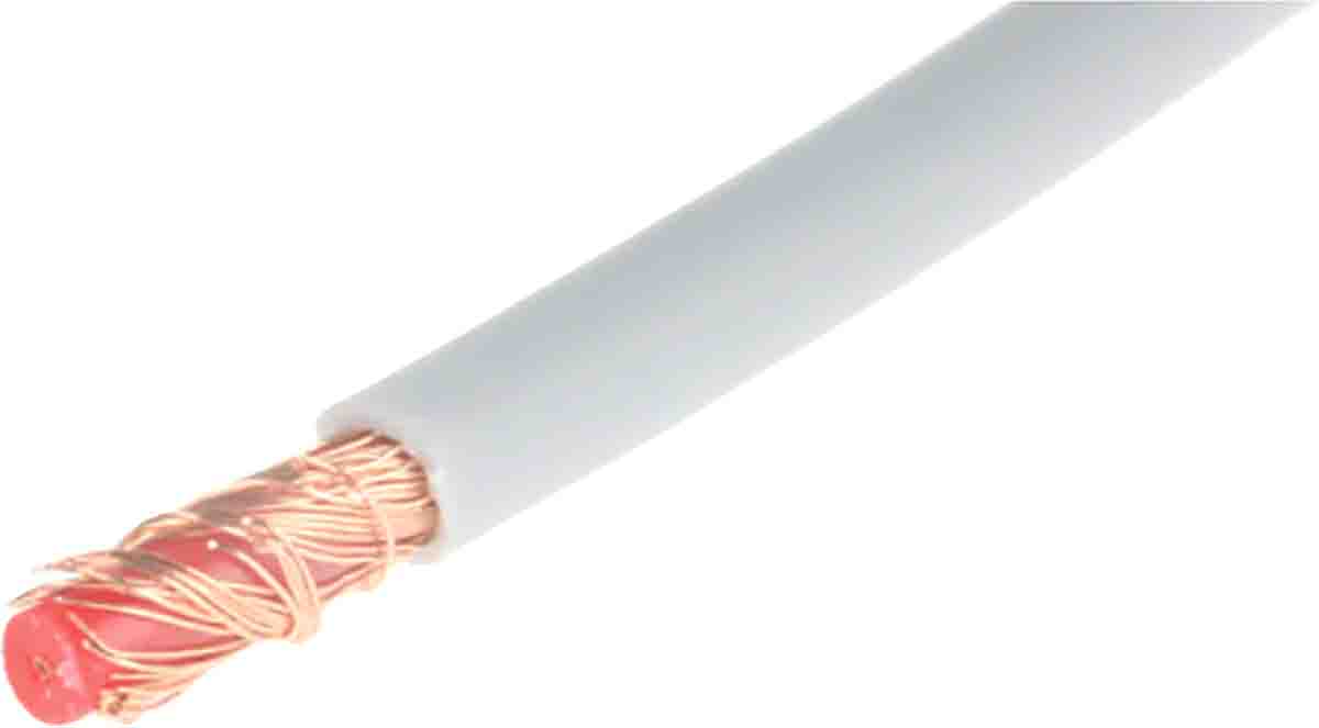 RS PRO, 25 m, Grey Polyvinyl Chloride, Polyvinyl Chloride