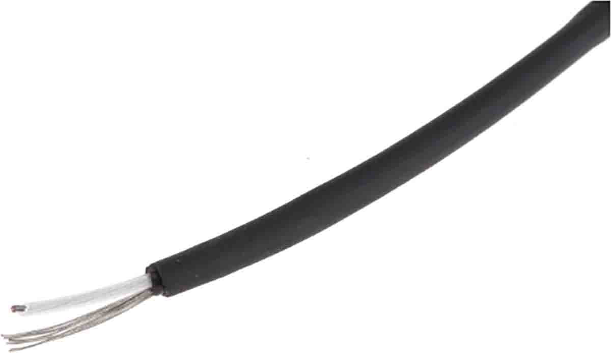 RS PRO, 100 m, Black Multicore