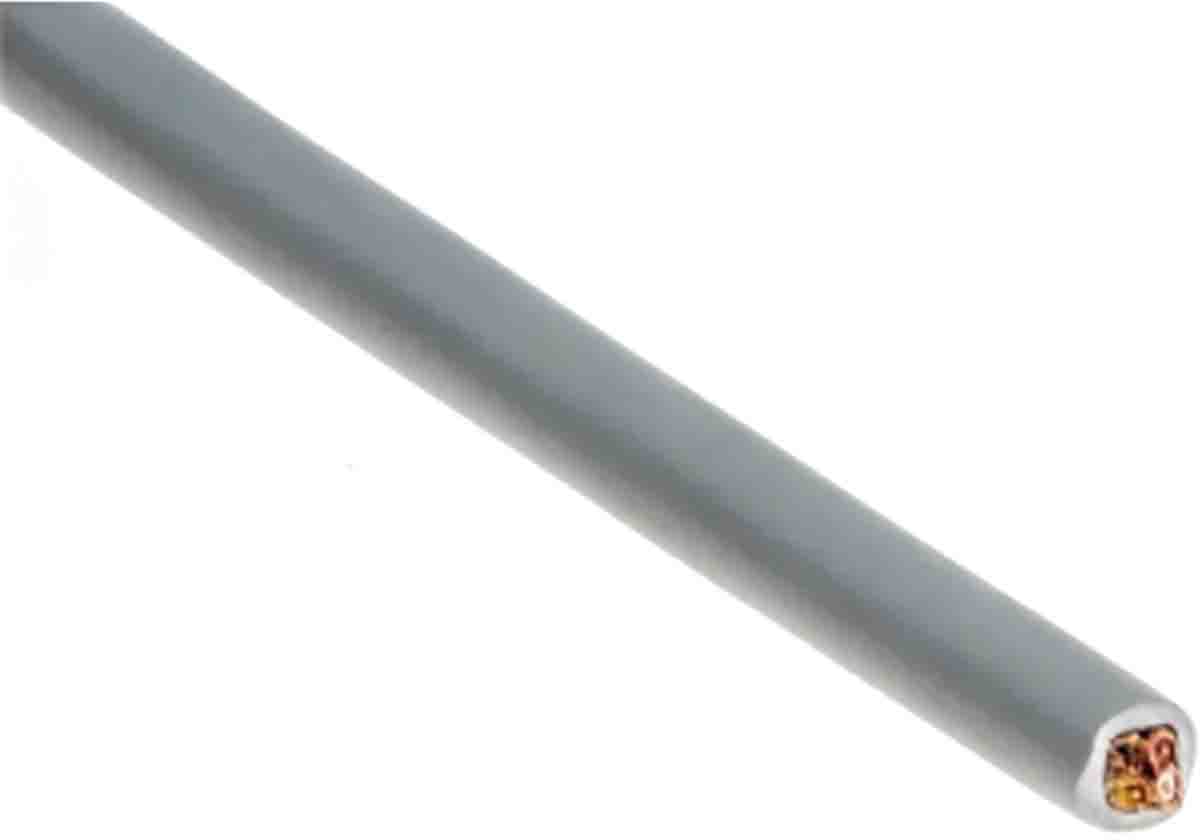 RS PRO 10, 50 m, Grey Polyethylene