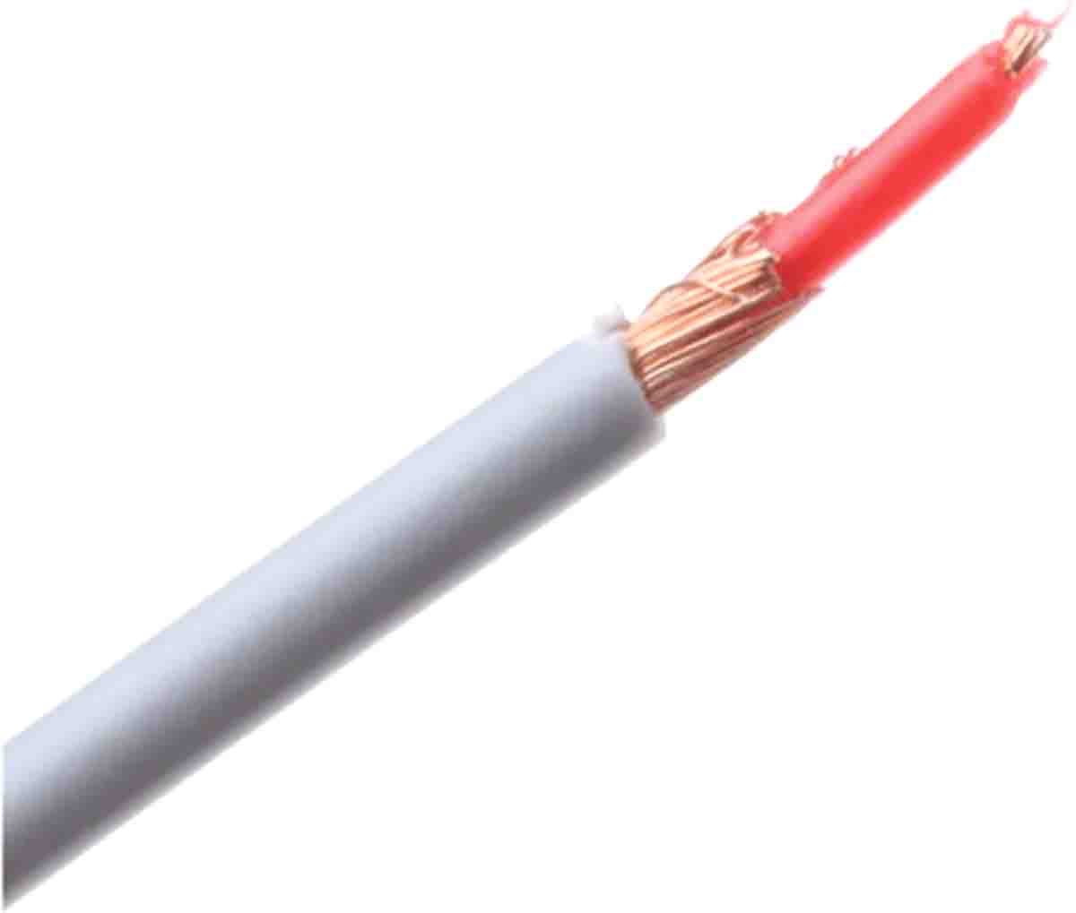 RS PRO, 25 m, Grey Polyvinyl Chloride, Polyvinyl Chloride
