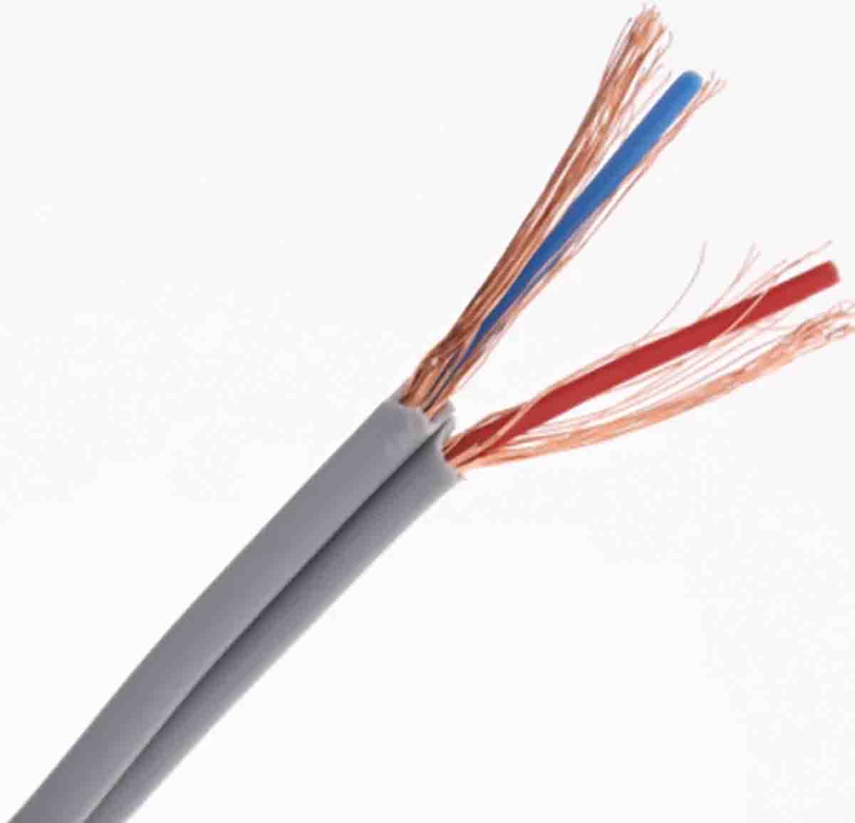 RS PRO 2 Core, 0.078 mm² CSA Screened, 100 m, Grey