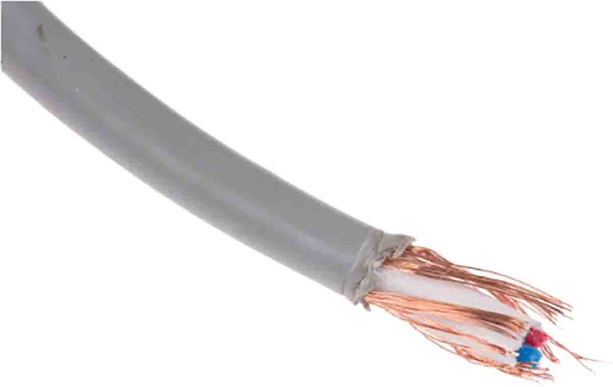 RS PRO 18, 100 m, Grey Polyethylene