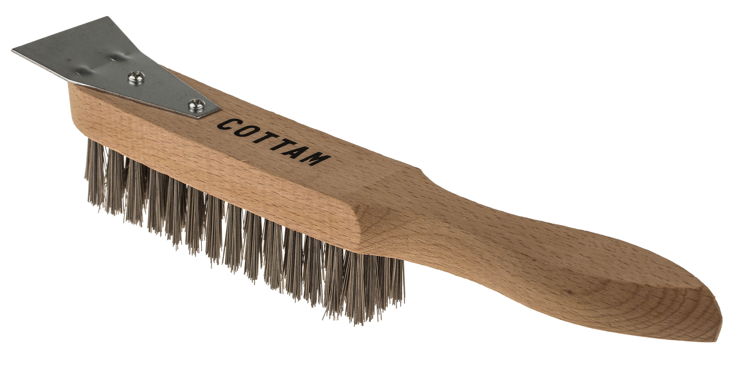 207-6548 Cottam 37 mm Steel Wire Brush,  For Rust Remover, Engineering, General Cleaning
