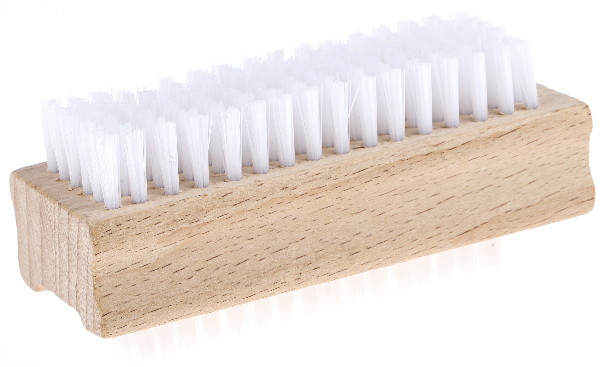 Cottam Hard Bristle Beige Scrubbing Brush White, Nylon bristle material