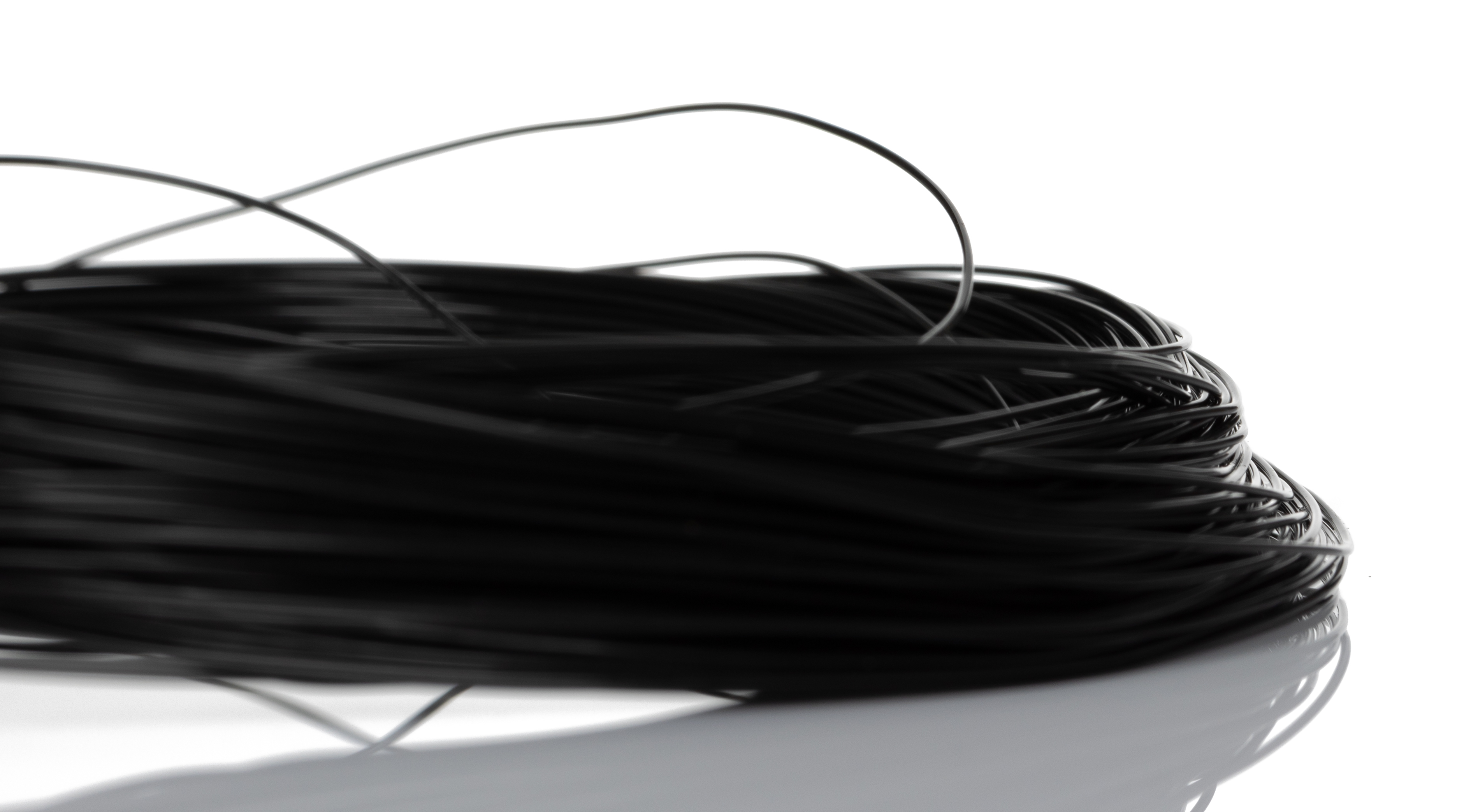207-7142 RS PRO RS PRO Series Black Hook Up Wire, 30 AWG, 1, 50 m, Ethylene Tetrafluoroethylene