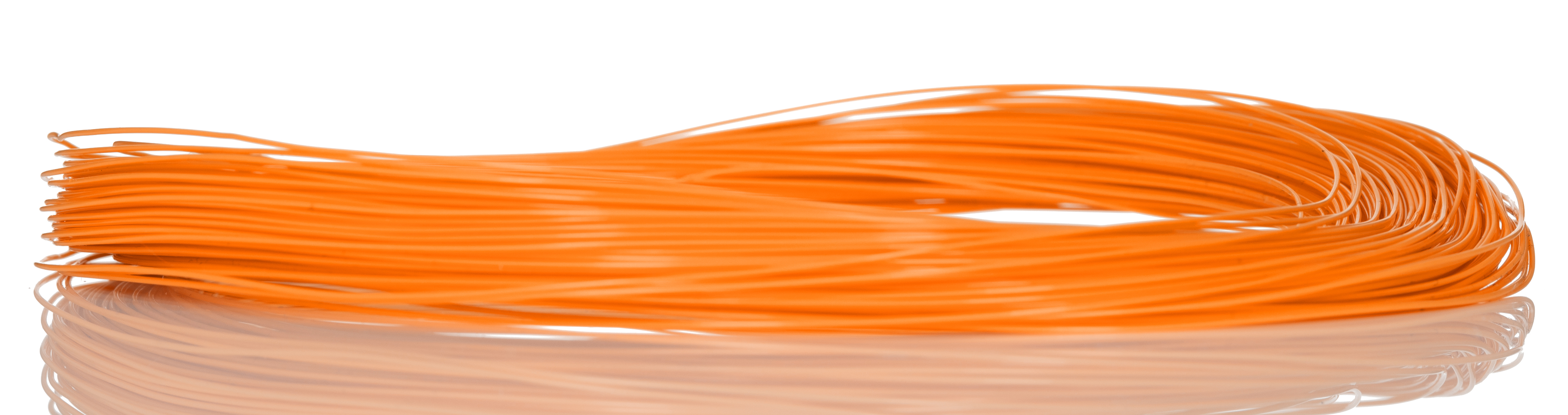 RS PRO RS PRO Series Orange Hook Up Wire, 30 AWG, 1, 50 m, Ethylene Tetrafluoroethylene