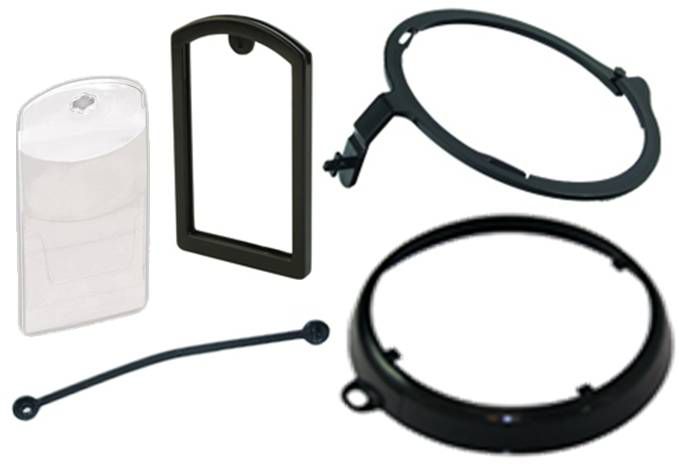 OilSafe Black 2 x 3.5 in Label Pockets/1 x Colour-Coded Label Pocket Frame/1 x Lockable Drum Ring/1 x Label Leash/1 x