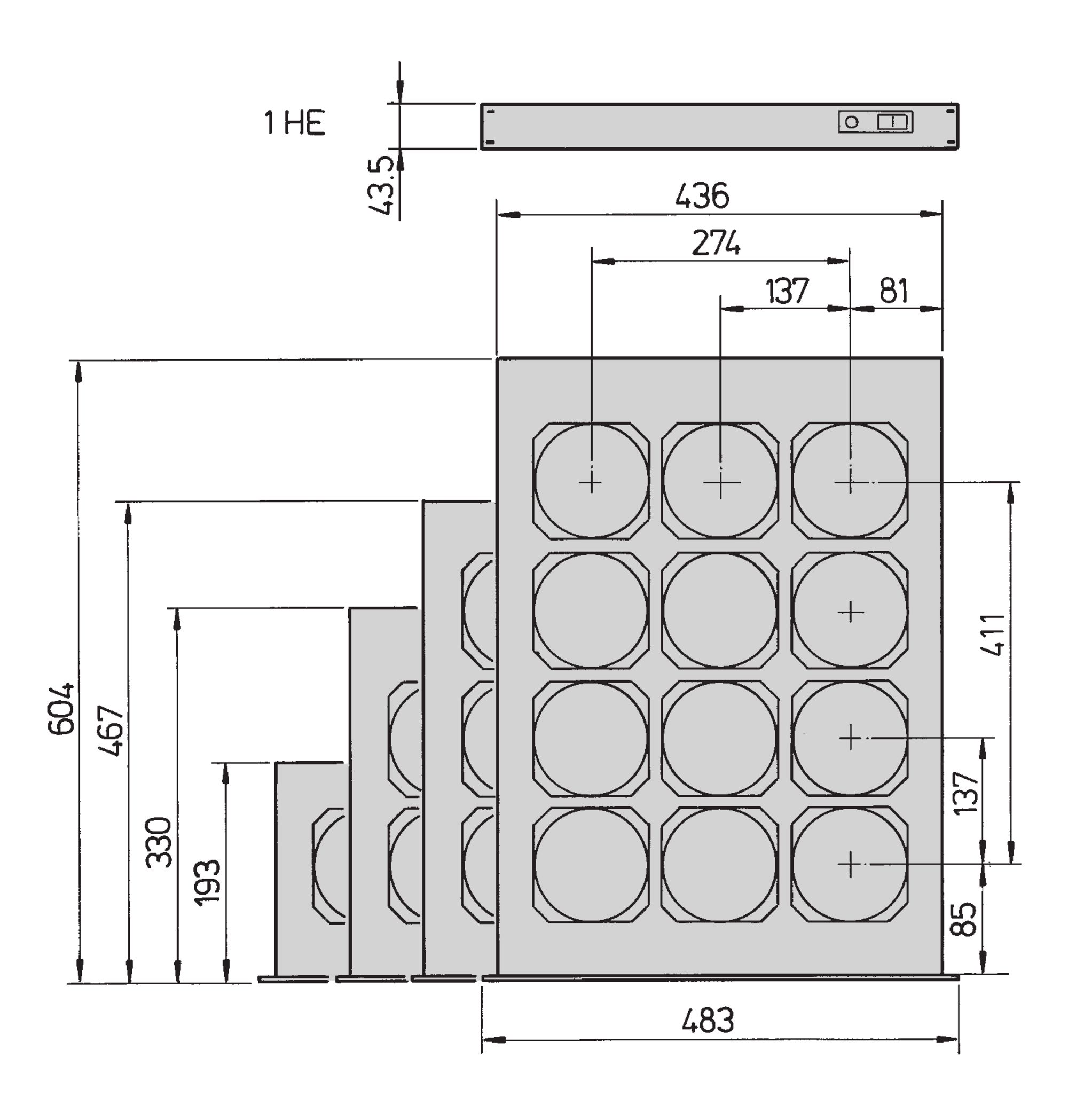 nVent SCHROFF Fan Unit Housing
