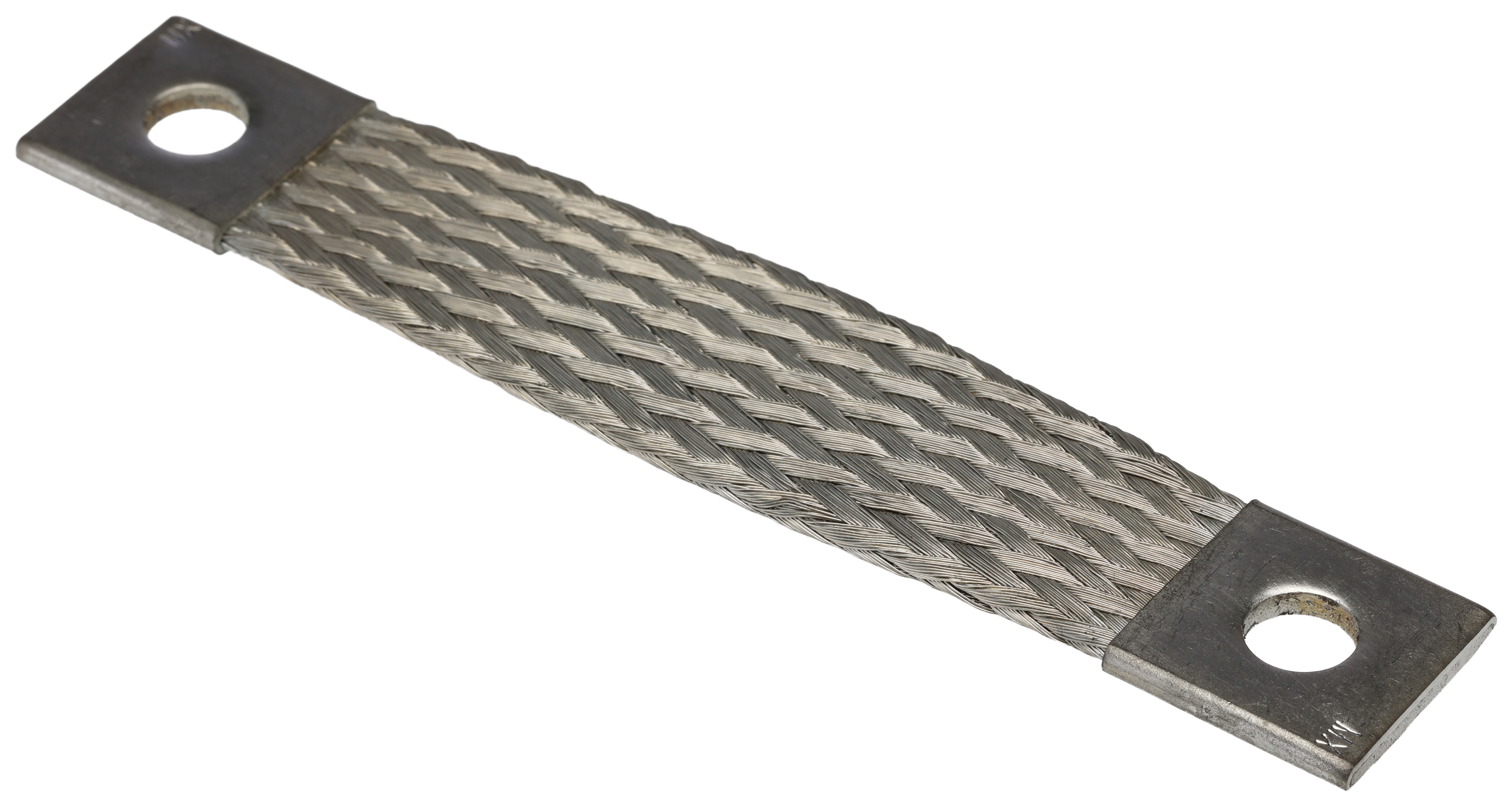 Molex 207602 Braided Earth Lead Busbar M10 Stud Size, 152 mm, Tin Copper Wire RoHS, UL, REACH