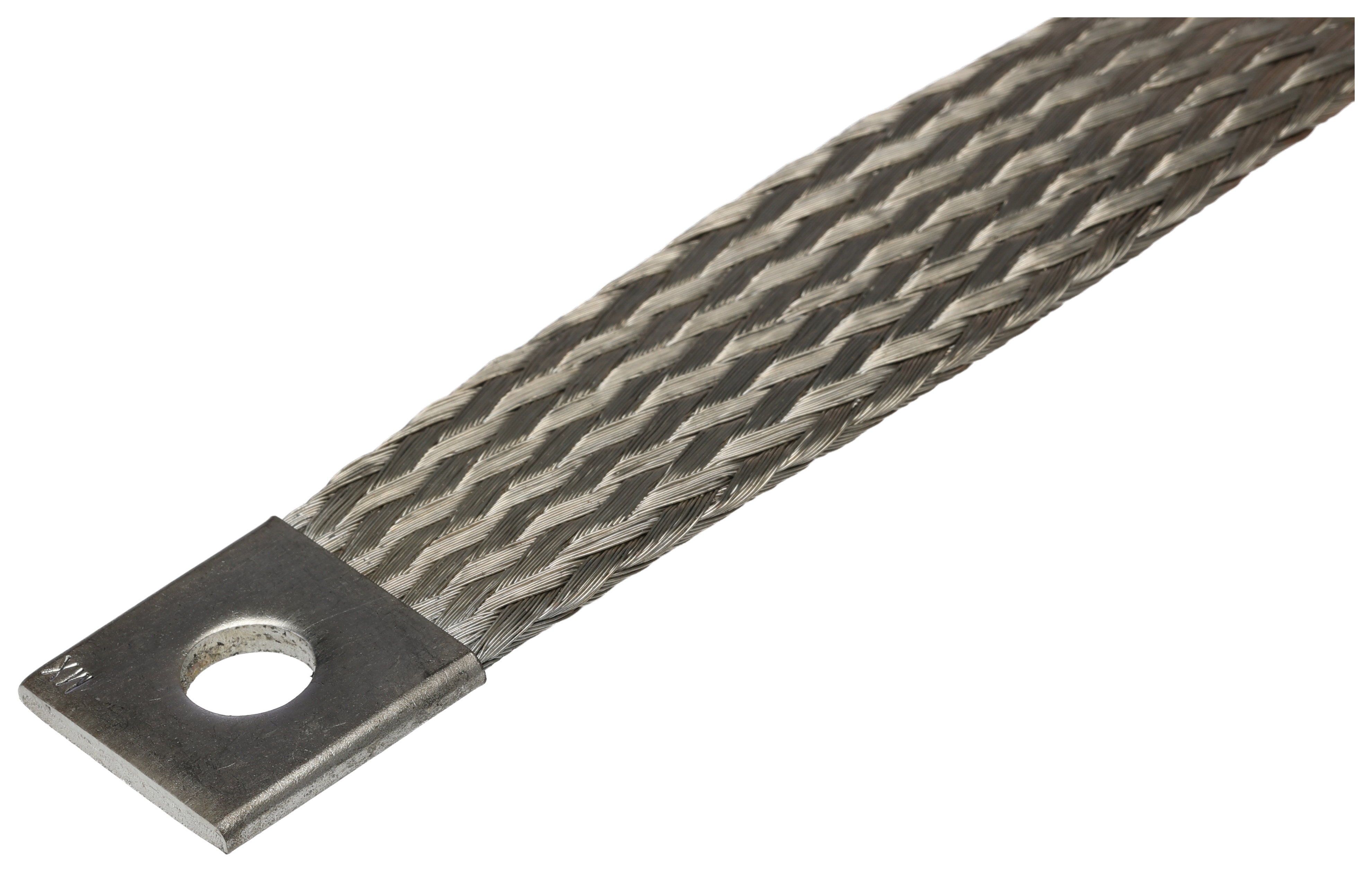 207602-5009 Molex 207602 Braided Earth Lead Busbar M10 Stud Size, 152 mm, Tin Copper Wire RoHS, UL, REACH