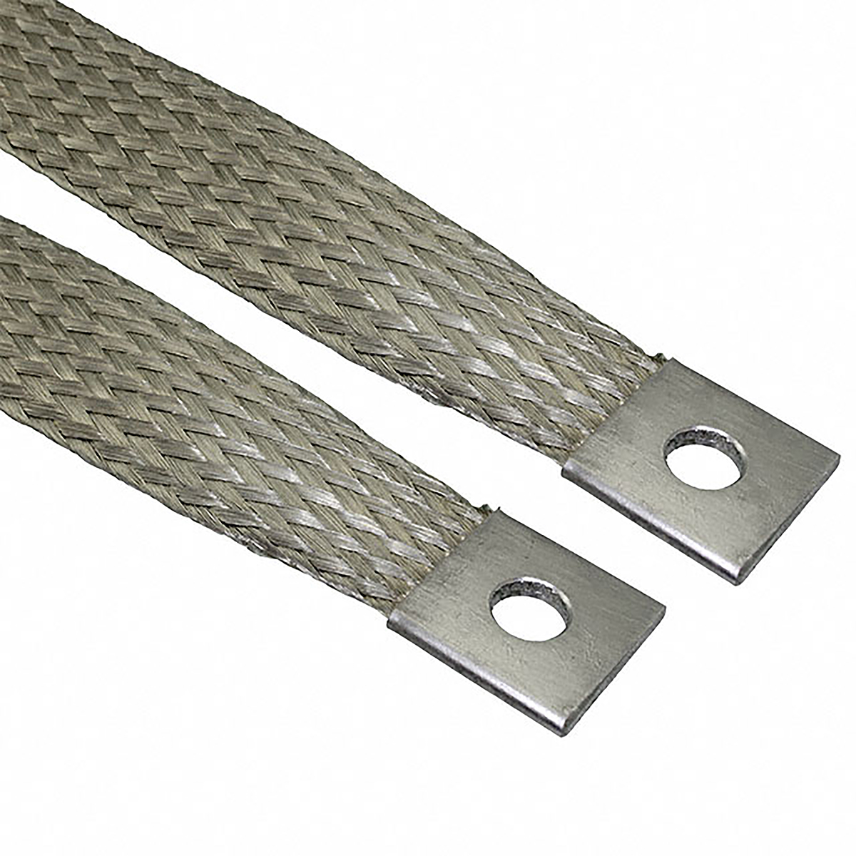 207602-5010 Molex 207602 Braided Earth Lead Busbar M10 Stud Size, 305 mm, Tin Copper Wire RoHS